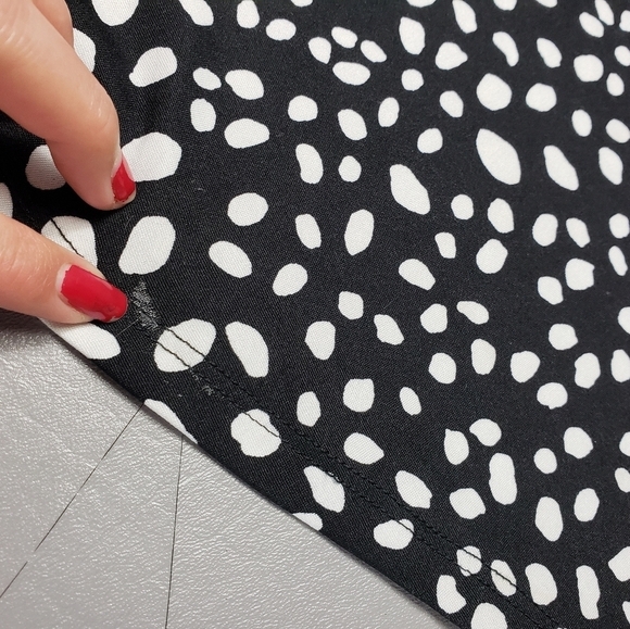 papermoon spaghetti strap black and white polka dot tank top women's XXL - Picture 4 of 11